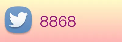 8868 logo